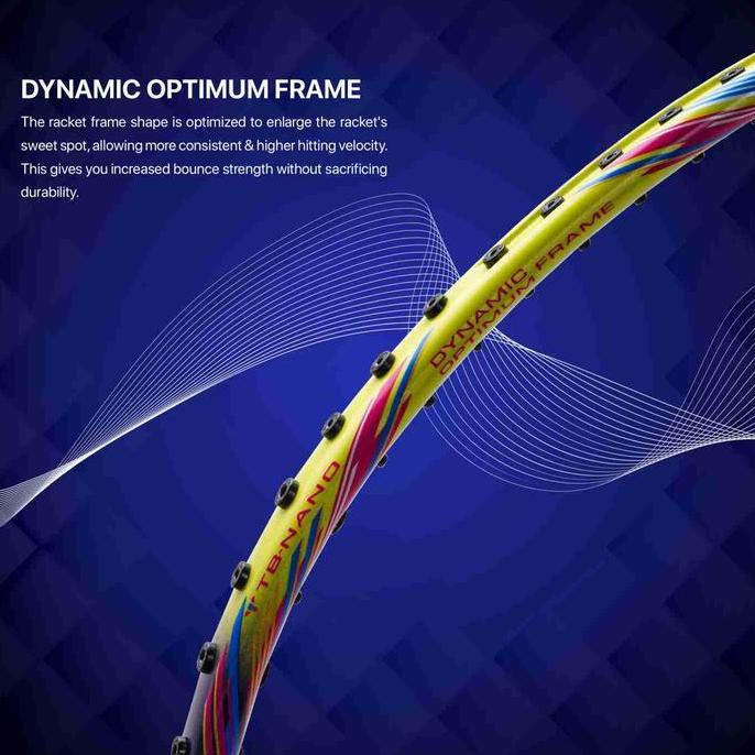 Clear Sale Raket Badminton Lining Challenger 24 Boost Navy Lime