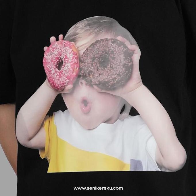 ADLV Donut Black Yellow Tee