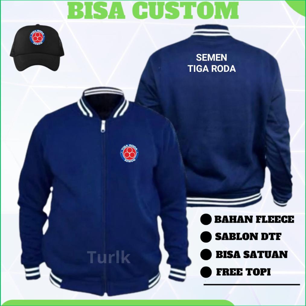 Jaket Semen Tiga Roda Jaket Varsity Semen Tiga Roda Custom