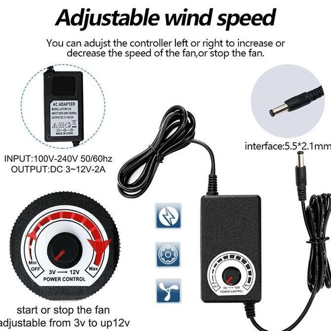 Blower Mini BBQ Kipas 1 Set Kipas Blower Kompor Mesin Blower Keong Portabel Blower Angin Udara Kecep