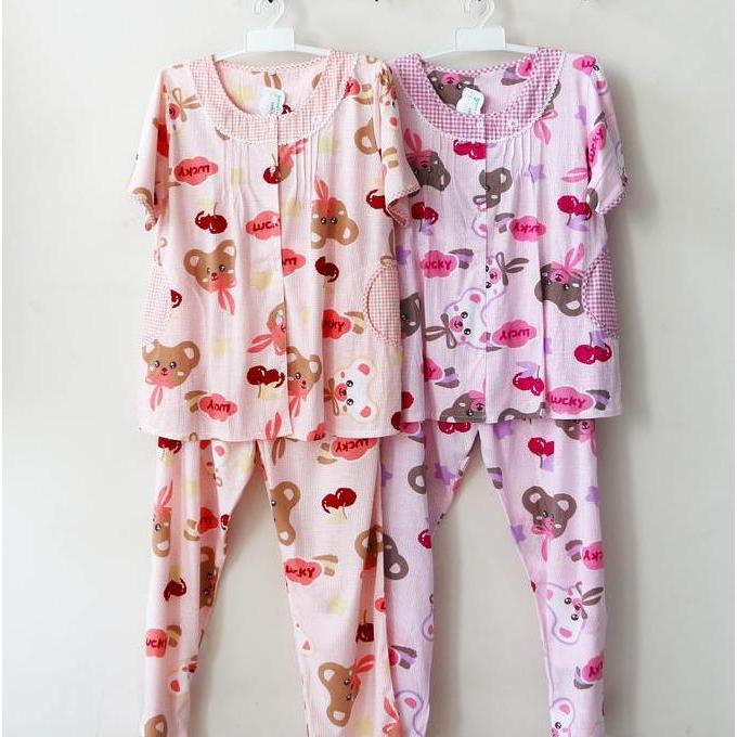 BAJU TIDUR CELANA PANJANG XL PREMIUM YUMICO