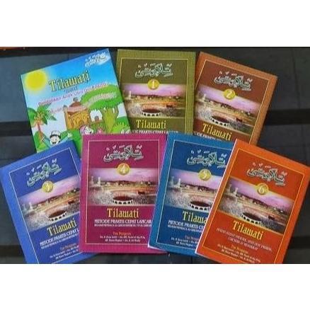 Original Kitab Tilawati Pretelan Jilid 1- 6