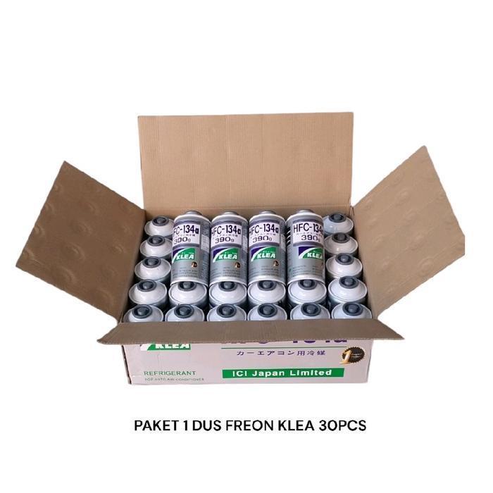 Paket 1 Dus Freon Kaleng Asli Freon Ac Mobil R134A Isi 30 Botol Original Dan Terpercaya