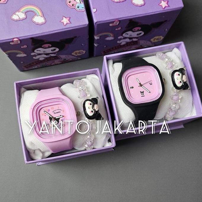 KADO - Jam tangan anak perempuan free gelang
