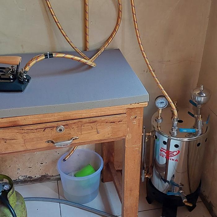 Setrika Uap Boiler 15 Liter Original Dan Terpercaya