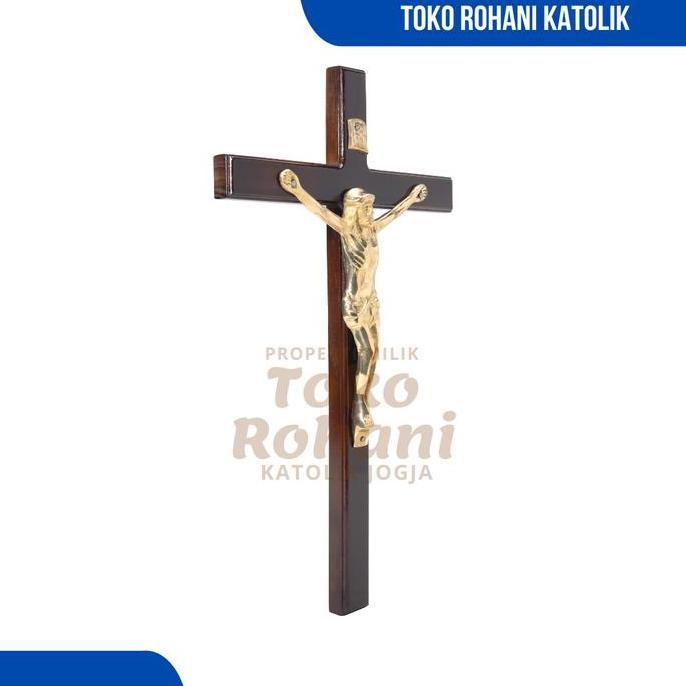 SALIB GANTUNG 40 CM / SALIB DINDING KATOLIK / SALIB BESAR