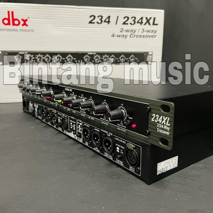Crossover Dbx 234Xl Grade A Dbx 234 Xl Original Dan Terpercaya