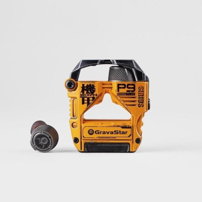 Gravastar Sirius Plus P9 Anc Tws Earbuds Battle-Worn Yellow Bluetooth Wireless Earphone Headset