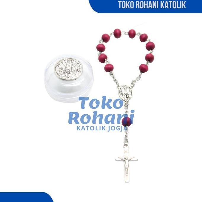 ROSARIO KECIL KATOLIK (TIDAK DAPAT DIJADIKAN GELANG)/ ROSARIO KECIL / ROSARIO KAYU / ROSARIO UNIK / 