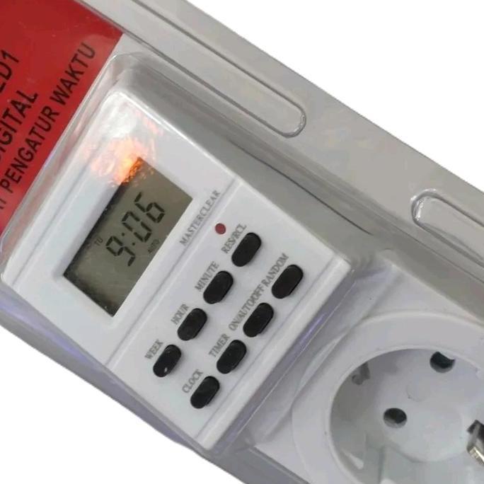 Stop Kontak Timer Digital 24 Jam Stop Kontak Waktu Digital Stop Kontak