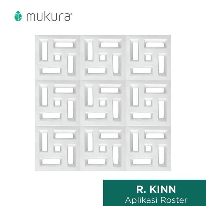 Roster Keramik Minimalis Anti Tampias Mukura Motif Kinn