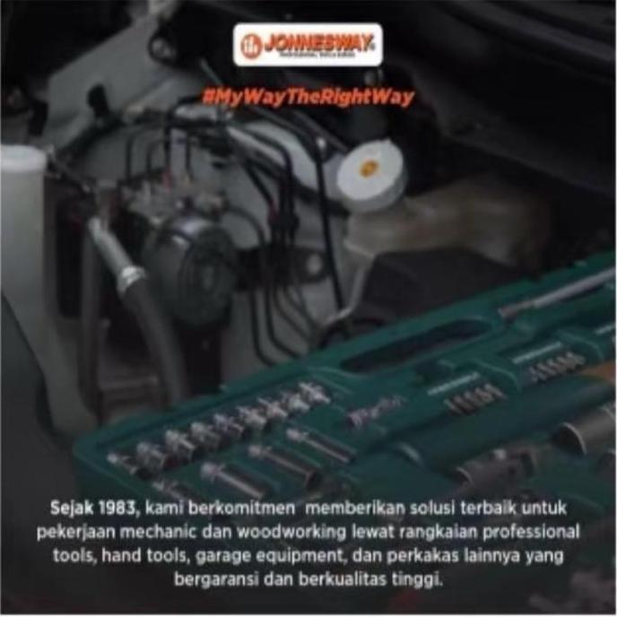 Murah Jonnesway Gagang Kunci Rachet 1/2" Fleksibel 72 Gigi Handle Flexible 72 Teeth