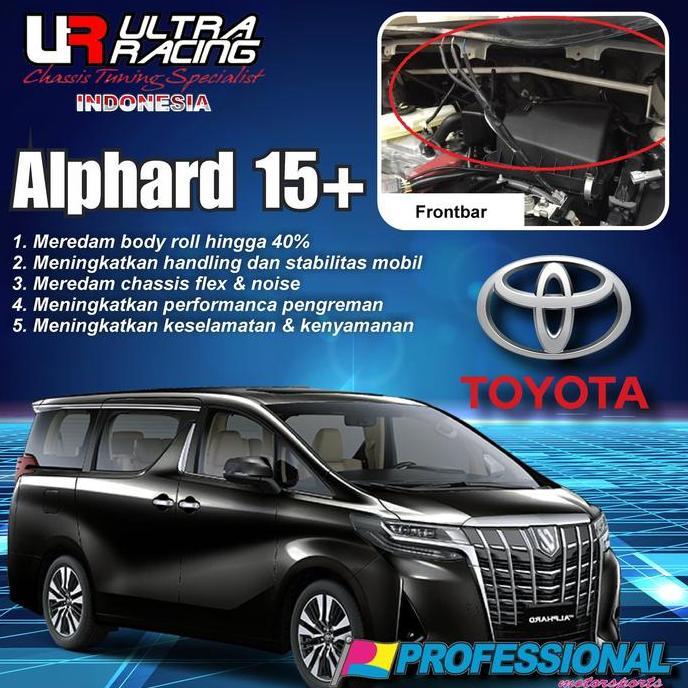 Promo Aksesoris / Strutbar / Stabiliser ULTRA RACING Alphard Vellfire 2016+ Diskon