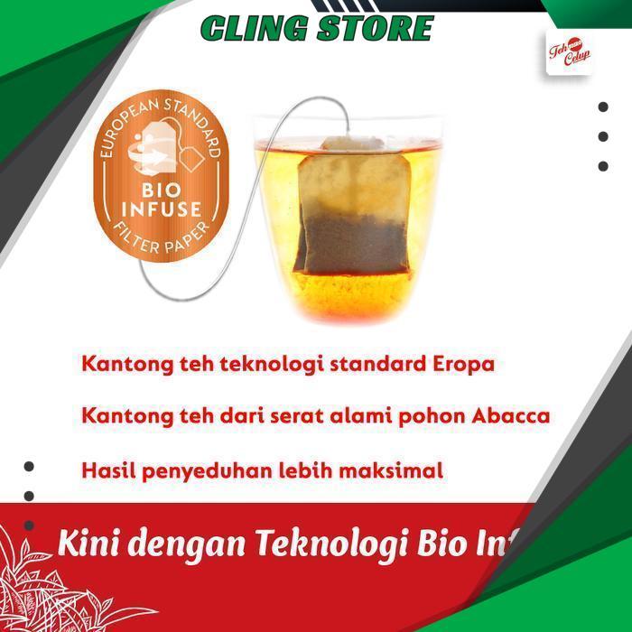 TEH CELUP SOSRO 25 BAGS TEH HITAM BERKUALITAS TEA BAG BEST QUALITY