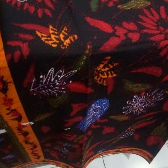 Terjangkau Sarung Marlena Batik Motif Khas Madura - Ukuran 220Cm X 115Cm - Santri, Bunga, Wanita, Hi