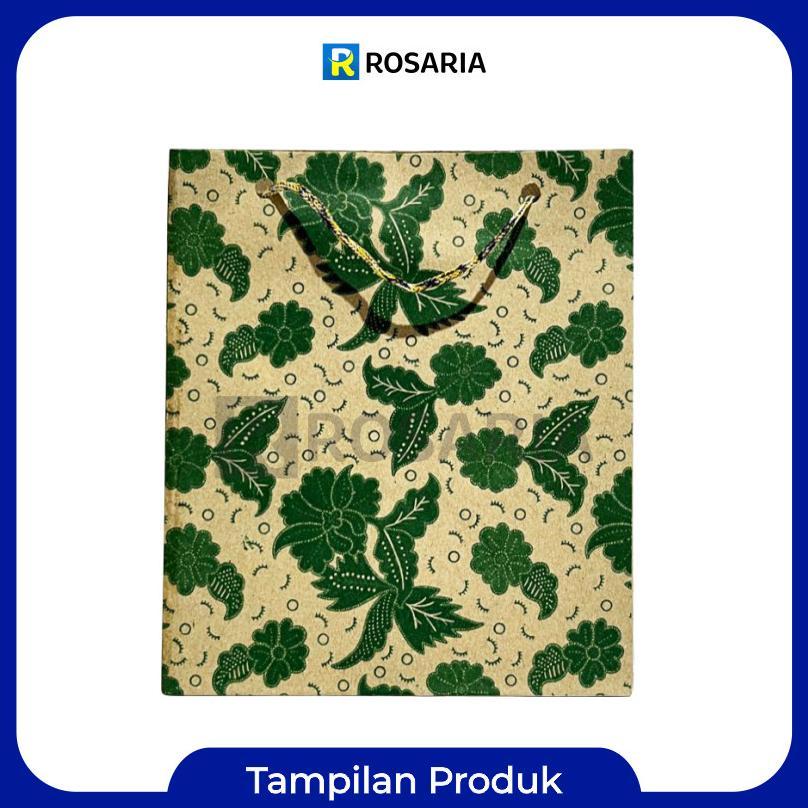 Tas Kertas Donat Premium Motif 14X12X16 Paperbag Souvenir Hajatan Kado Hampers Lusinan Stock