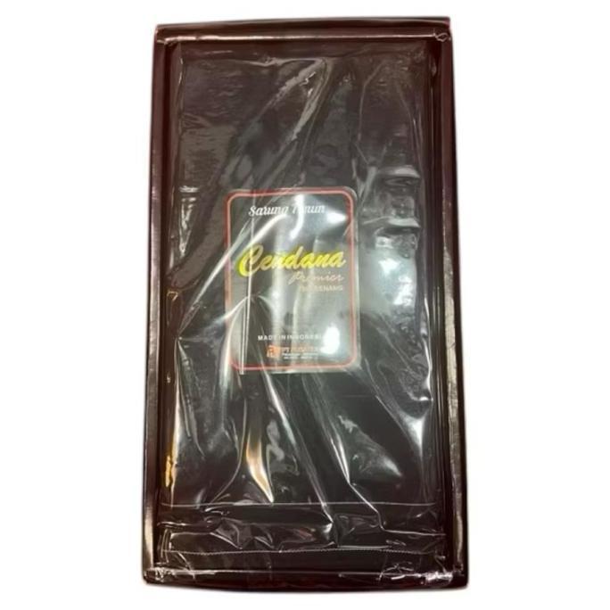 Diskon Sarung Tenung Dewasa Hitam Dan Putih Polos ( 100 % Original Cendana )