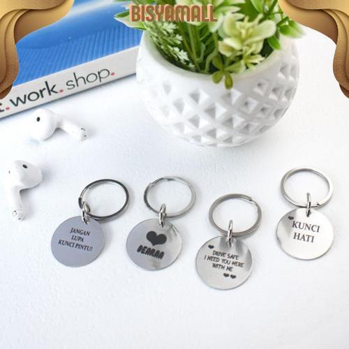 Promo Gantungan Kunci Custom Nama / Tag Nama Kucing Anjing