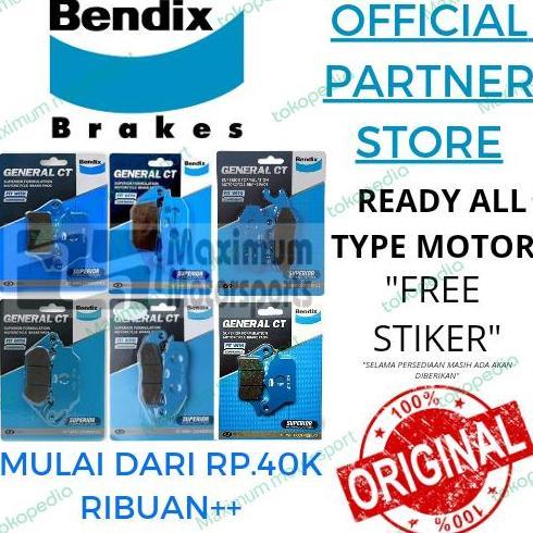 BENDIX KAMPAS REM/KAMPAS REM BENDIX VARIO/BEAT/NMAX/AEROX/NINJA/MIO