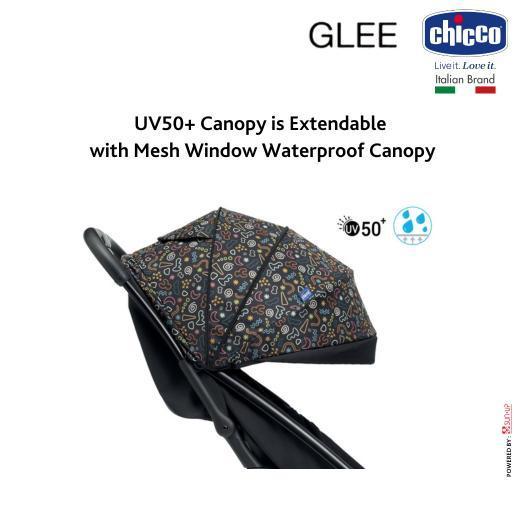 Chicco Stroller Glee / Ultralight Stroller / Kereta Dorong Bayi / Stroller Lipat / Stroller Bayi Ori