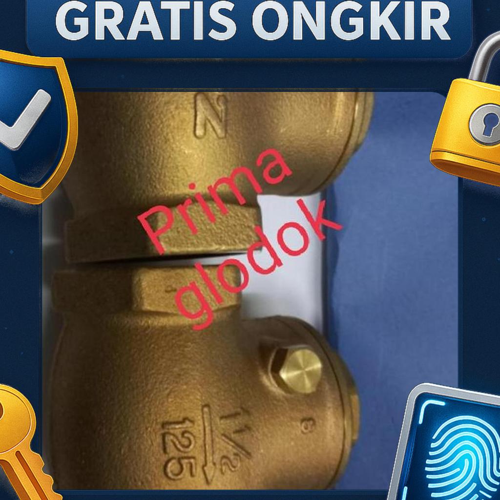 Swing Check Valve Kitz 11/2/Check Valve Kitz Kuningan 11/2/Kitz Asli