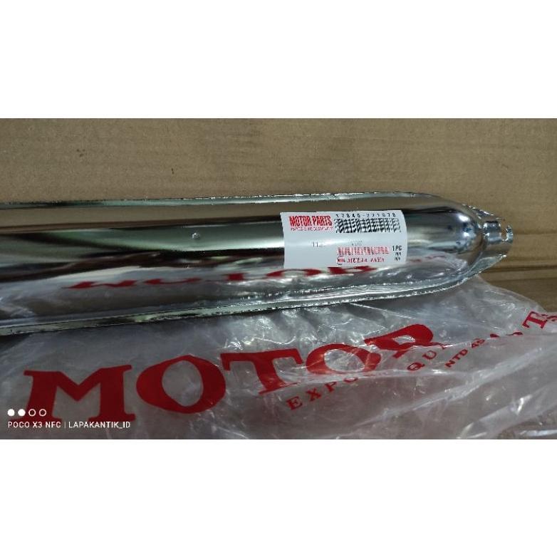 knalpot yamaha v75 NTD muffler yamaha v 75 vdx