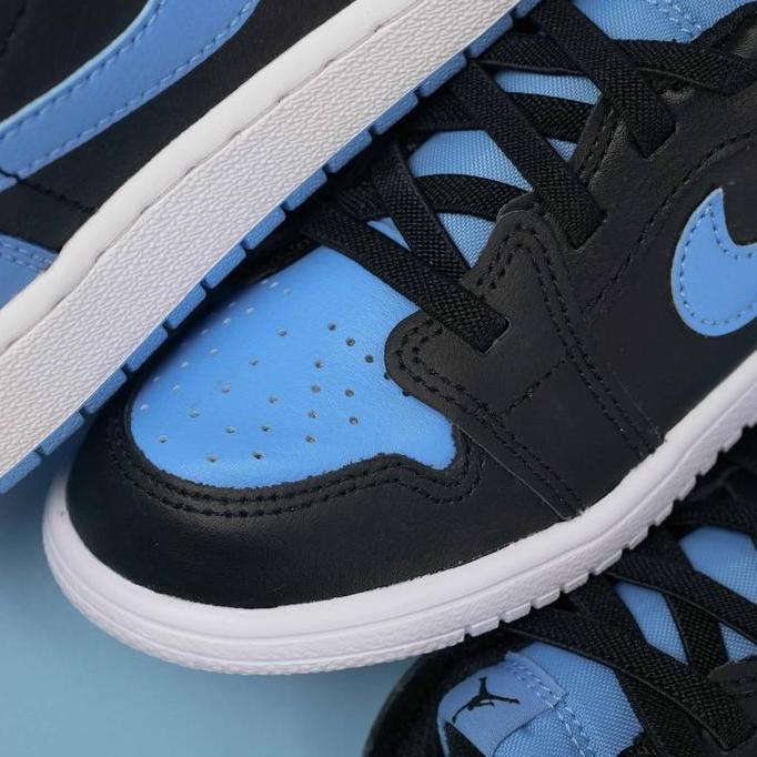 "Baby & Kids" Air Jordan 1 Low Black University Blue (100% Authentic)