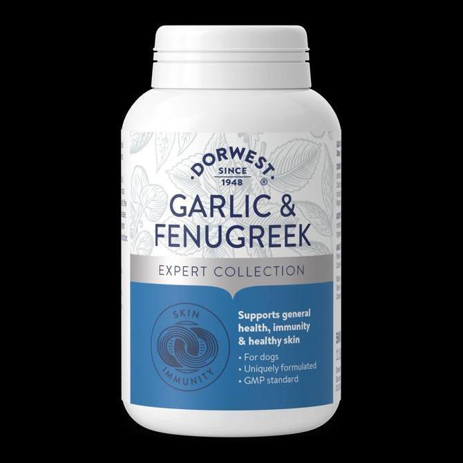 Dorwest Garlic & Fenugreek - Dog Skin Supplement Vitamin Anjing 500tab