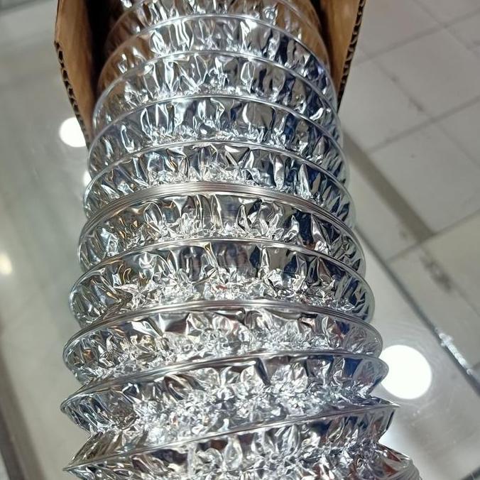 Selang Alumunium Flexible Duct Ducting Exhaust Fan Ventilator 5" X 10M Baru