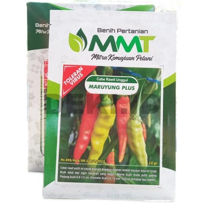 Benih Cabe Rawit Maruyung Plus 10 Gram Bibit Cabai Unggul MMT