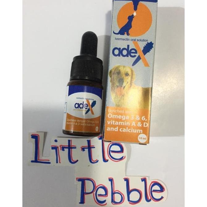 Adex Demodex anti scabies anjing kucing oral minum 10ml