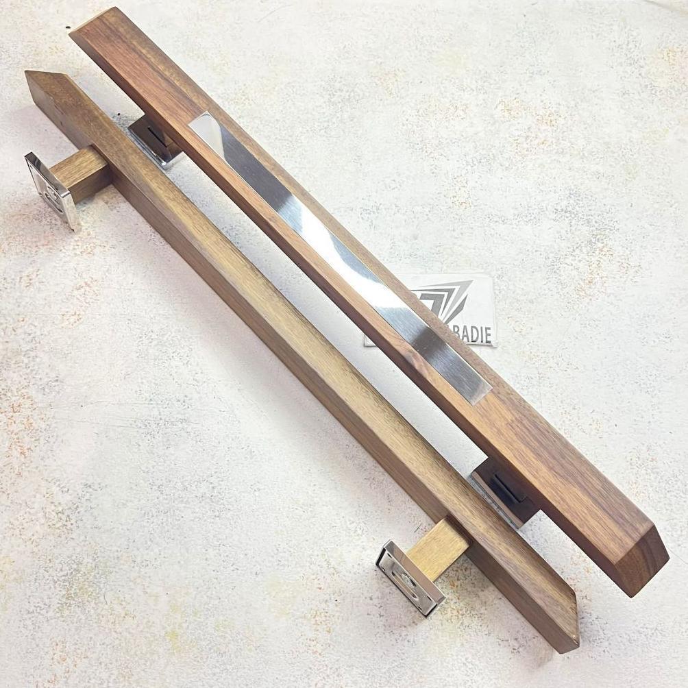 [1SET/2PCS] Pull Handle Muller Tarikan Pintu Kupu Tarung Stainless Muller 60cm 600mm 24 murah