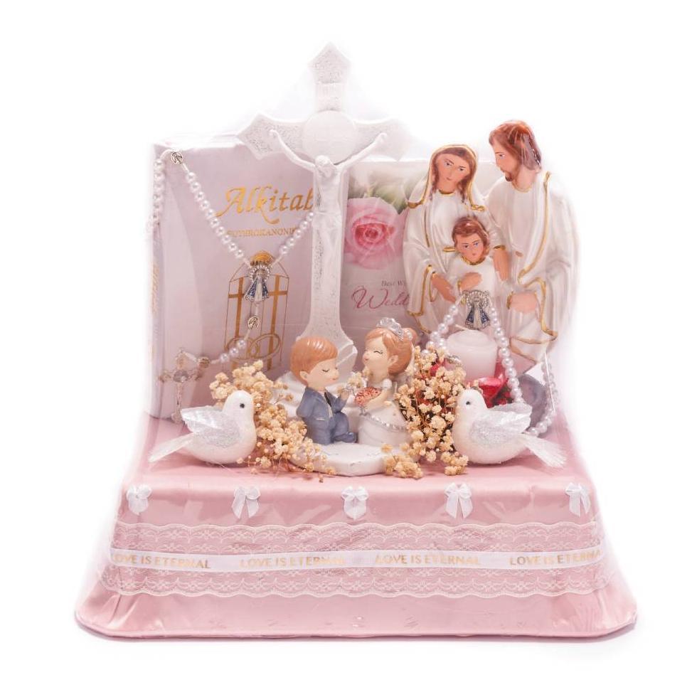 Hantaran Rohani Wedding Katolik Ocean Blue Hantaran Pernikahan Katolik Gift Set Pernikahan Rohani Se