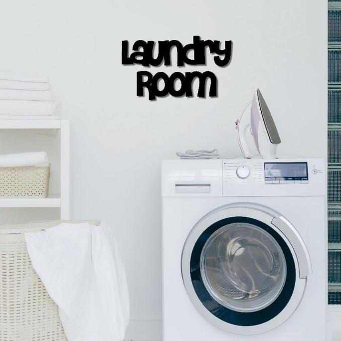 Walldecor Laundry Room Dekorasi Dinding Laundri Tempat Cuci