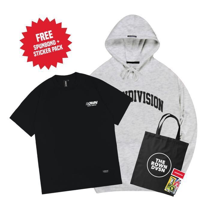 Rown Division Storage Bundling 10 Hoodie + T-Shirt 200Rb [Gratis Sticker Pack + Spunbond]  Coolliest