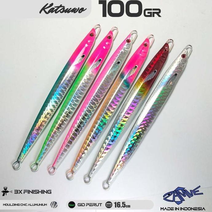 Metal Jig Zamve Katsuwo 100Gr Metal Jig 100Gr Metal Jig 100Gram