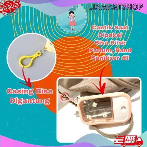 Termurah Botol Spray Gen 2 Square Gantung/Botol Spray Handsanitizer Pocket Isi Ulang Lucu/Tempat Han