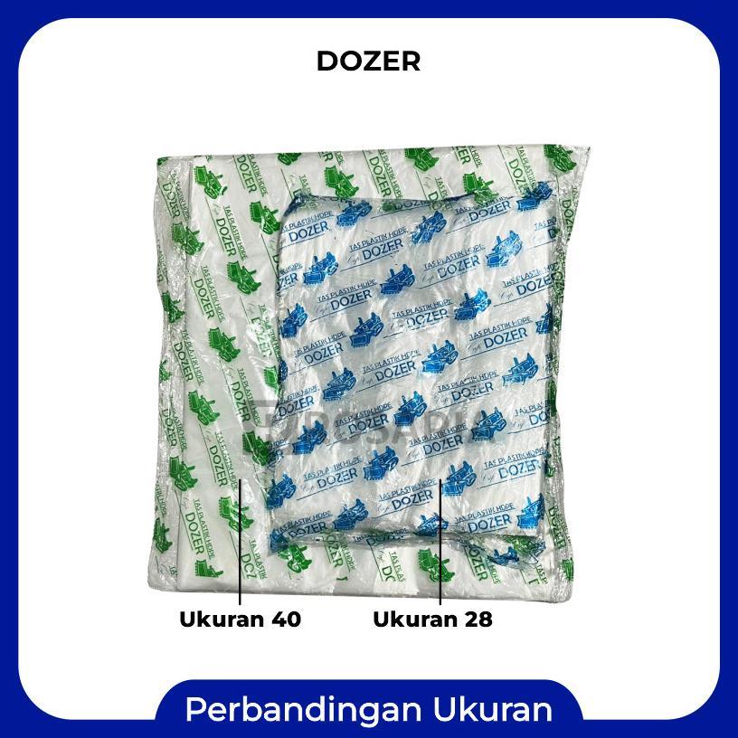 Kresek Uk. 28 Bening Merk Dozer Kantong Plastik Serbaguna Multifungsi Viral