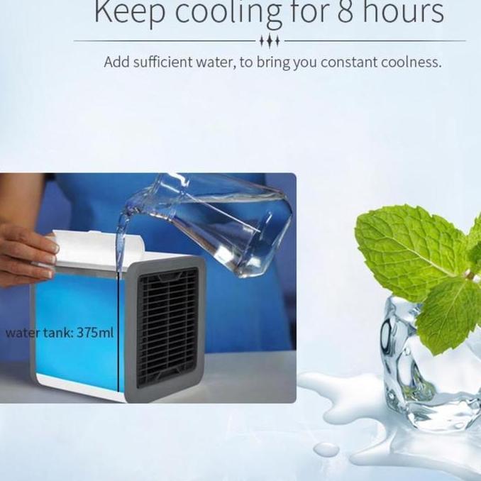 New- Air Conditioner Mini HUMI Kipas Angin Cooler Arctic Air 8W