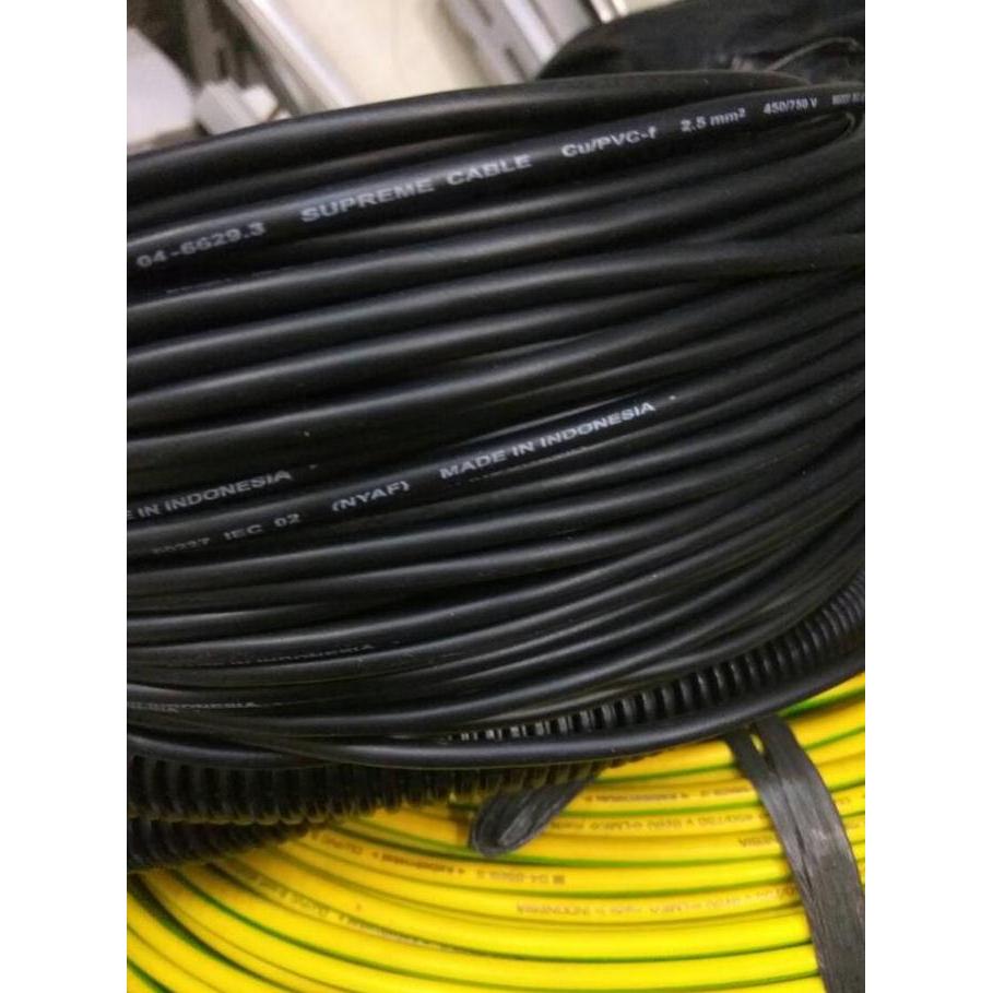 KABEL SERABUT 1 X 2,5 MM SUPREME PER METER
