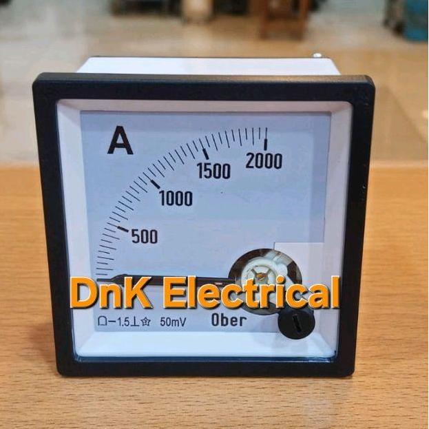 Ampere Meter DC/DC Ampere Meter 2000A Merk OBER