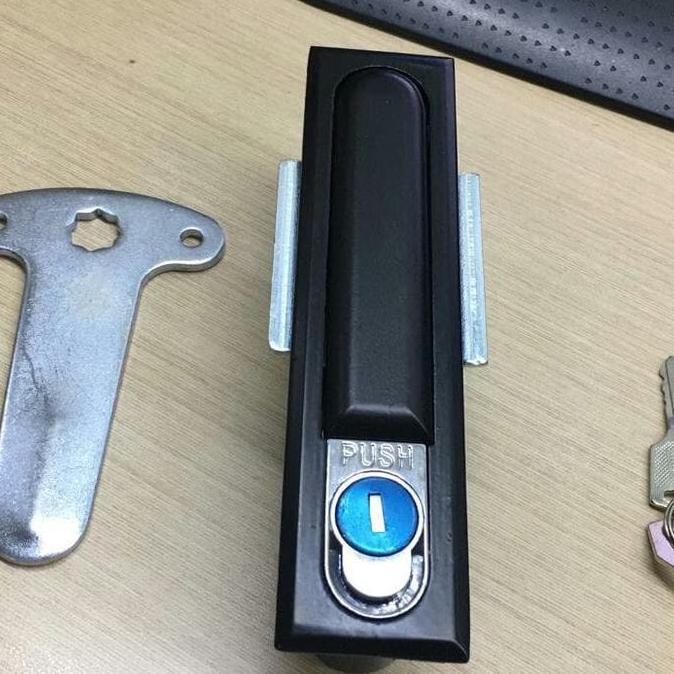 PANEL LOCK / KUNCI PANEL PUSH LOCK HITAM MS-818