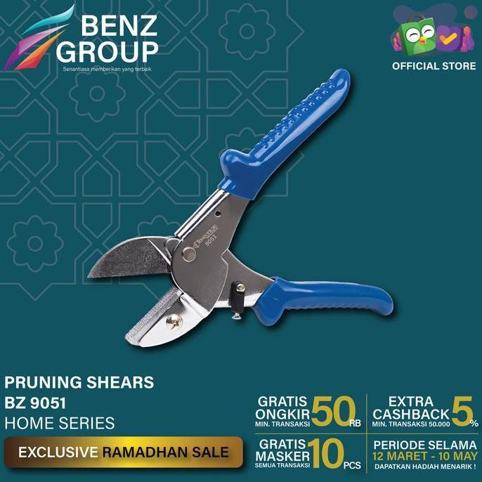 Gunting Dahan Ranting Tanaman BZ9051 / Pruning Shears Benz Werkz