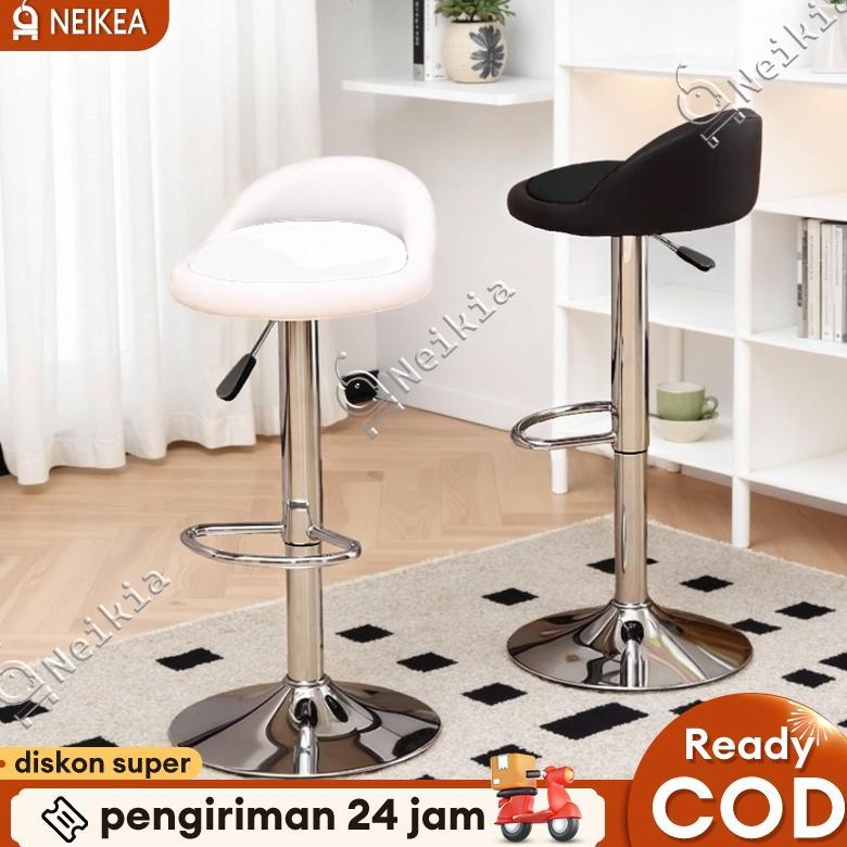 Kursi bar Kursi cafe Kursi bar dapur minimalis Kursi hidrolik Kursi barbershop hidrolik Kursi miniba