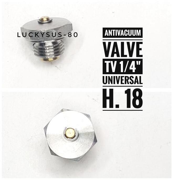 Vacuum Valve Breaker 1/4 Mesin Kopi Espresso Simonelli Ecm Vbm Rocket Kualitas Terbaik Harga Termura