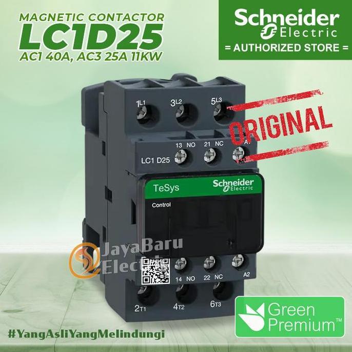 Schneider Kontaktor Contactor Lc1D25 24V 42V 48V 110V 220V 380V Lc1D25B7 Lc1D25D7 Lc1D25E7 Lc1D25F7 