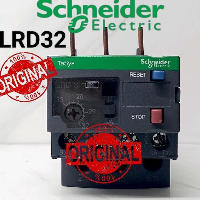 Overload Kontaktor Schneider Lrd 32 23-32A/Thermal Overload Kontaktor Schneider Lrd32 Overload Schne