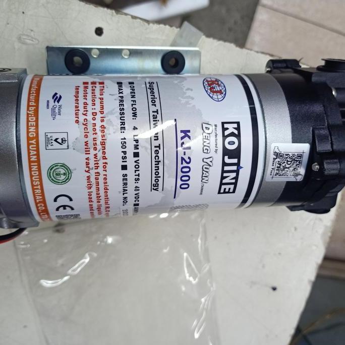 Kojine KJ 2000 pompa RO booster Kojine KJ 2000 dengan adaptor Promo Premium