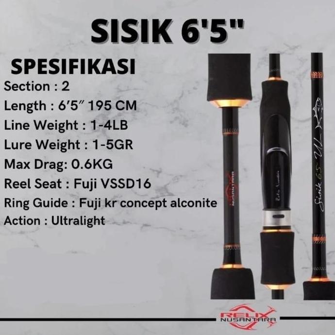 Joran Sisik Ajing | Sisik Gen 2 611 | Sisik 642  BC | Sisik 652 | Sisik Gurito 702 Joran Casting Jor