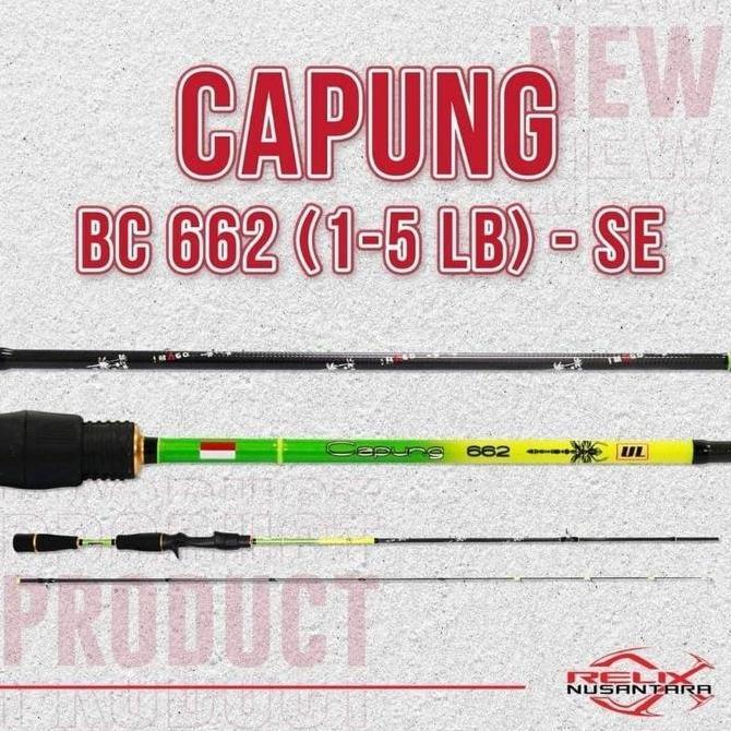 Relix Nusantara Joran Capung 662 BC & 732 BC Promo Premium